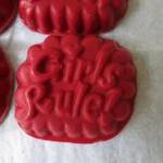 Girls Rule Crayon Set of 6
